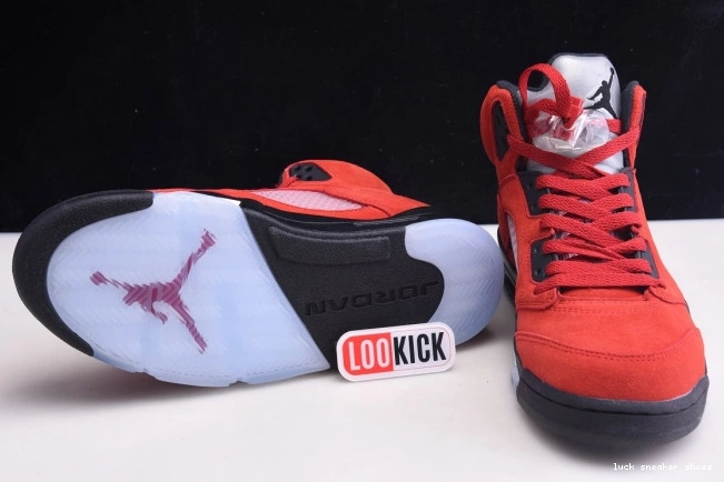 Rep LUCY Jordan Bulls 5 DD0587-600 Retro (2021) Raging Red 0801